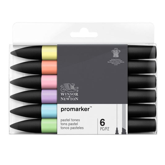 WN Promarker Pastel tones 6-lajitelma