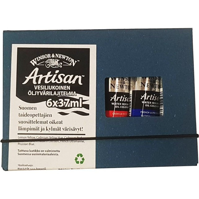 Öljyvärilajitelma 6x37ml WN Artisan - Suomen värisävyt