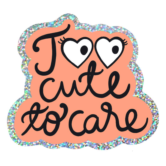 Vinyl sticker Putinki Mallius - Too cute to care