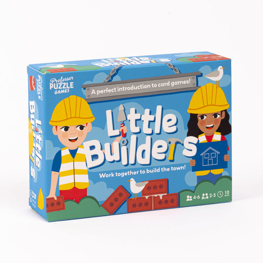 Card game Professor Puzzle - Little Builders