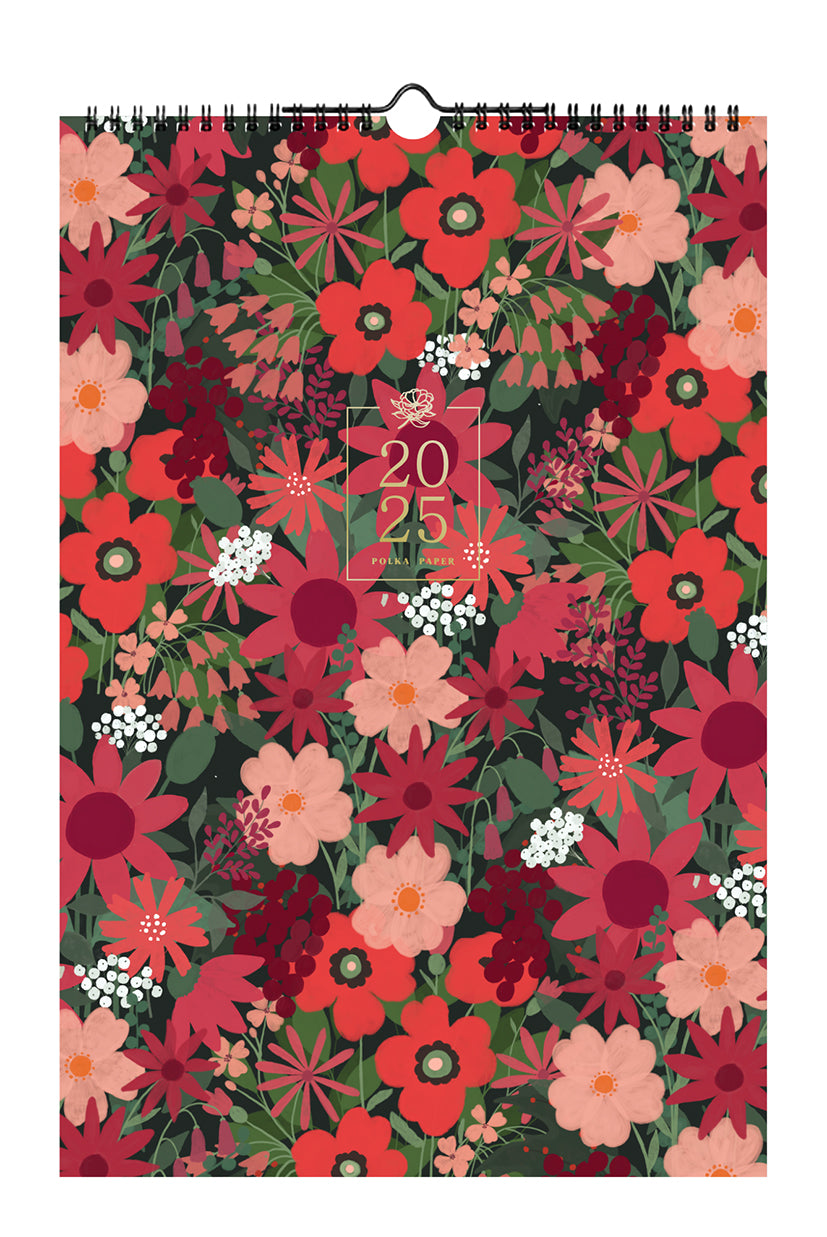 Family calendar - Polka Paper 2025