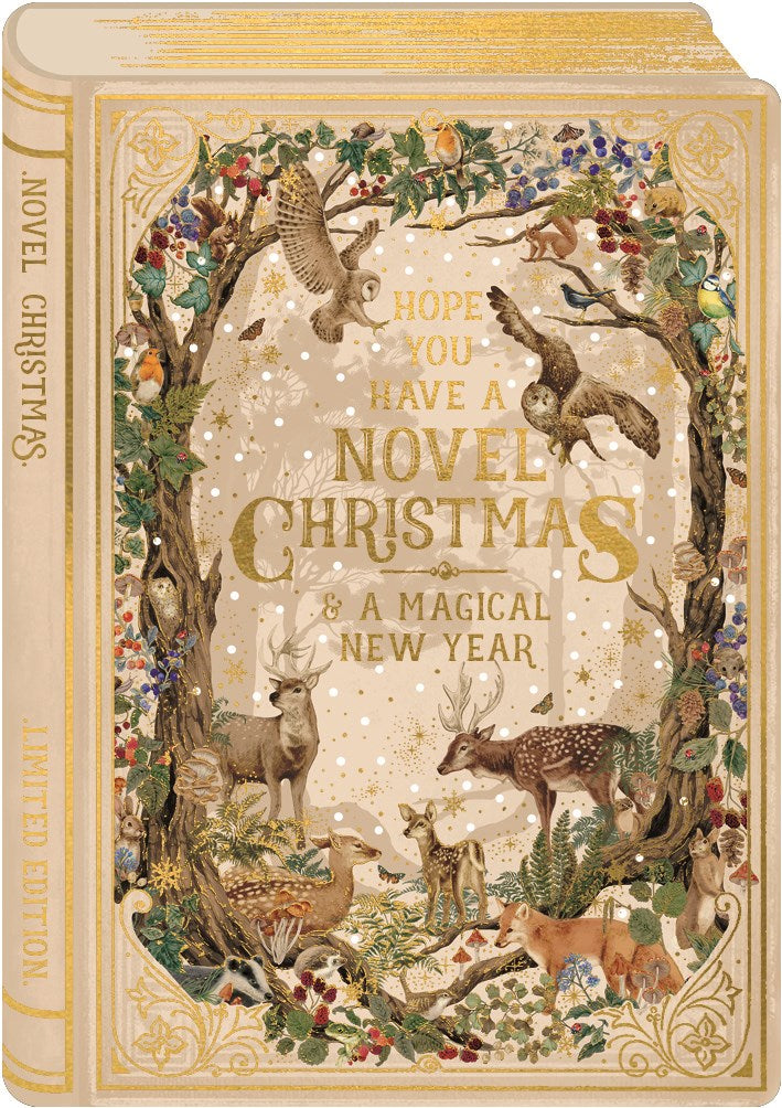 2-part Christmas card Storybook - A Novel Christmas