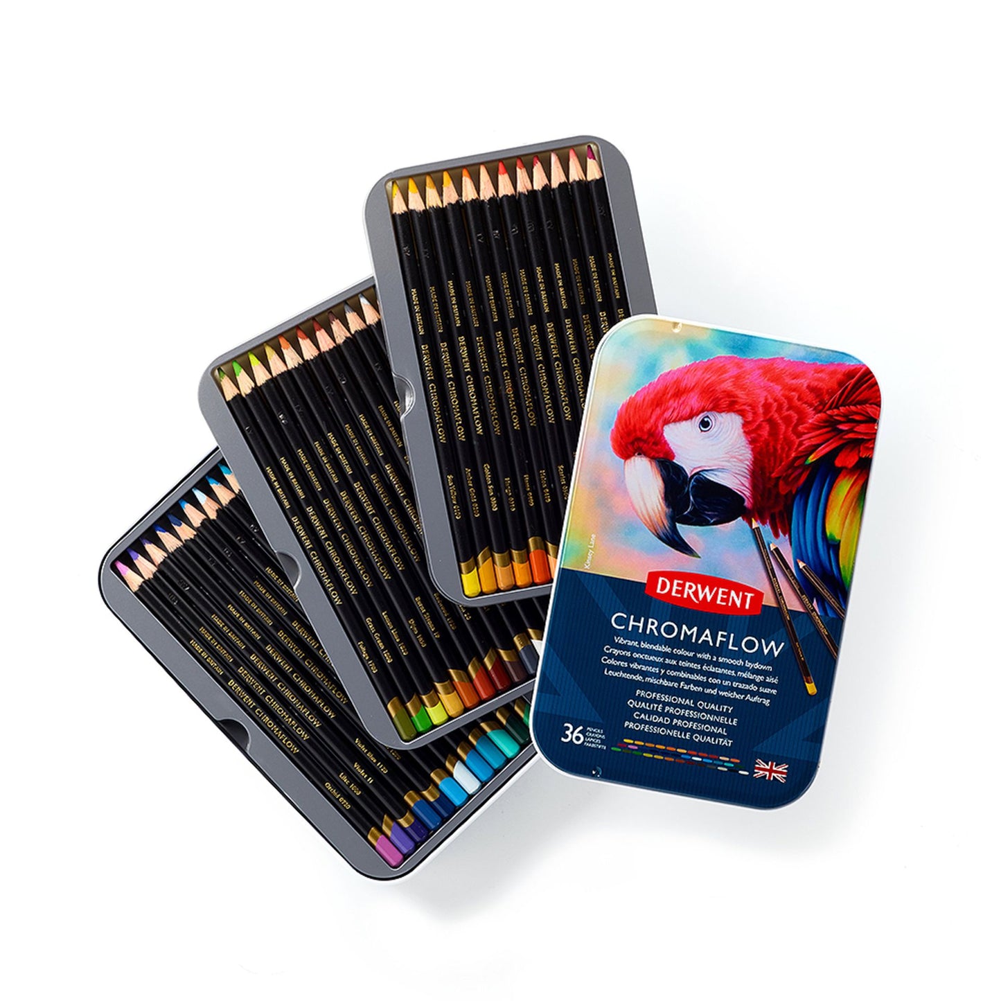 Colored Pencil Set 36 pcs Derwent - Chromaflow