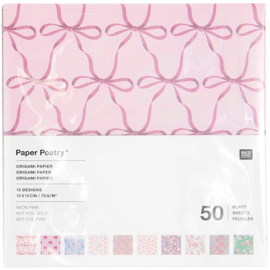 Origamipaperi Paper Poetry - La Vie en Rose