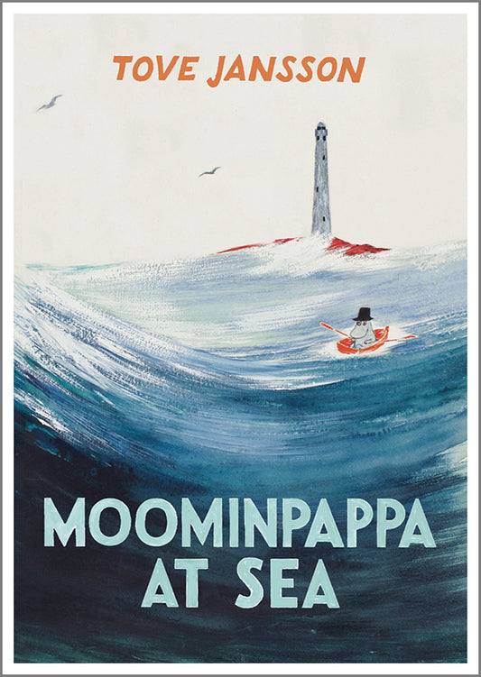 Postcard Moomin - Moominpappa at Sea