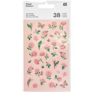 Tarrasetti Paper Poetry - Gel stickers, La Vie en Rose