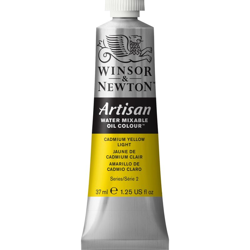 WN Artisan 37ml 113 Cadmium yellow light (2), vesiliukoinen öljyväri