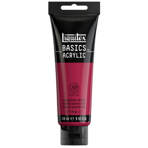 Liquitex Basics 118ml Acrylic Color - 114 Quincridone Magenta
