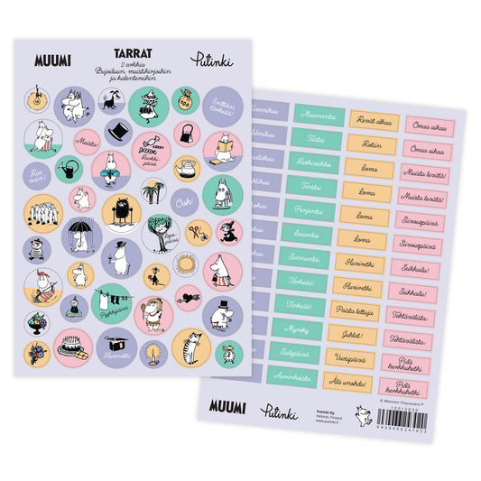 Sticker pack A5 Moomin - Bullet journal