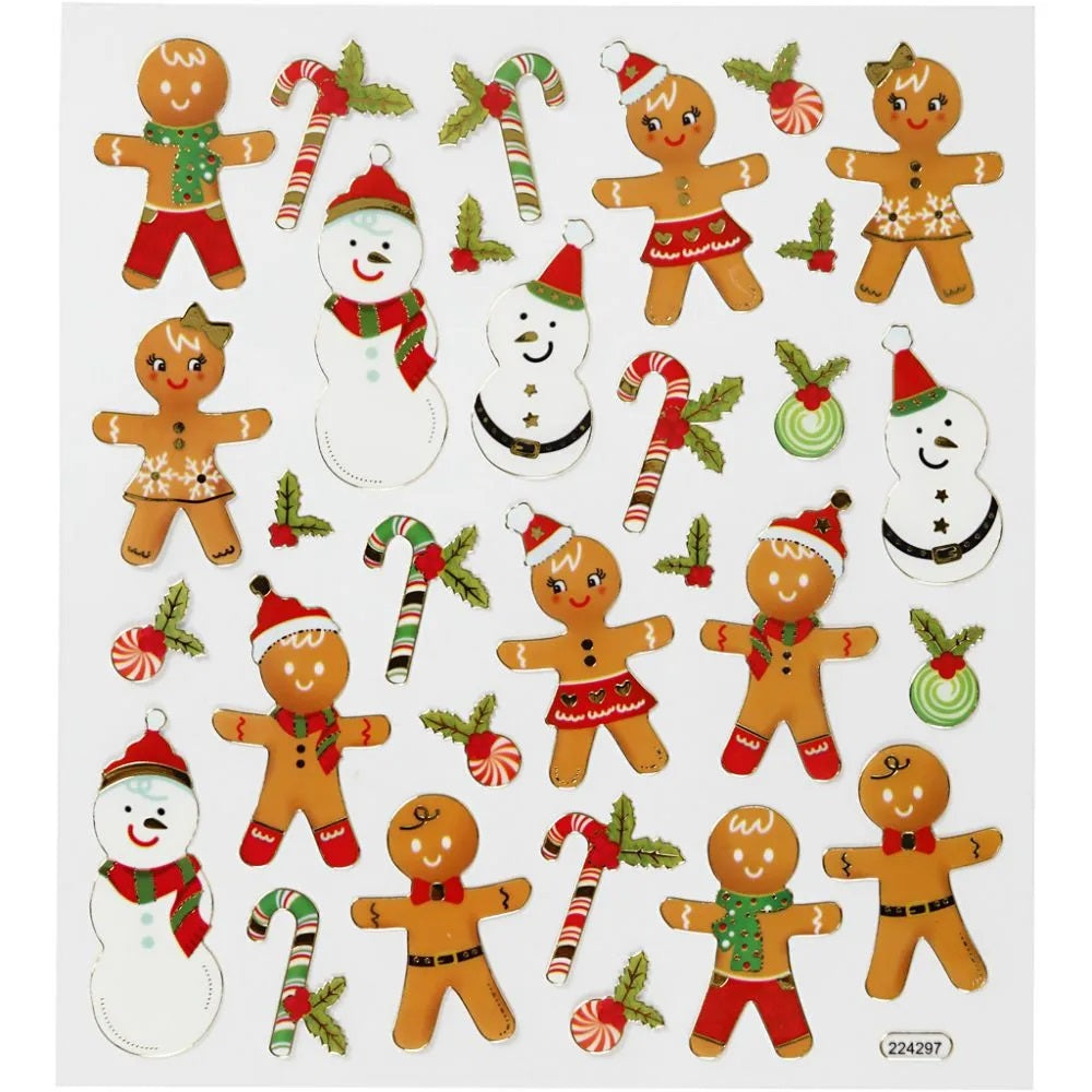 Sticker sheet - Cookie figures