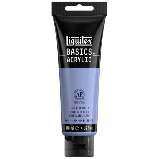 Liquitex Basics 118ml Acrylic Color - 680 Light Blue Violet