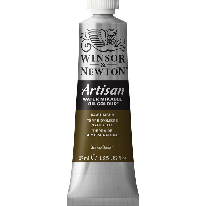 WN Artisan 37ml 554 Raw umber (1), vesiliukoinen öljyväri