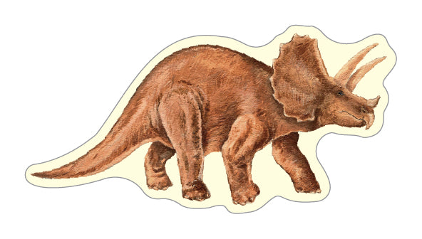 Pinssi Art File -  Triceratops