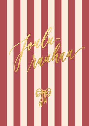 Christmas card Calligraphy studio - Christmas peace