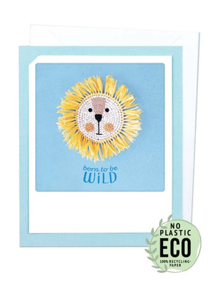 2-piece card Pickmotion - Lion