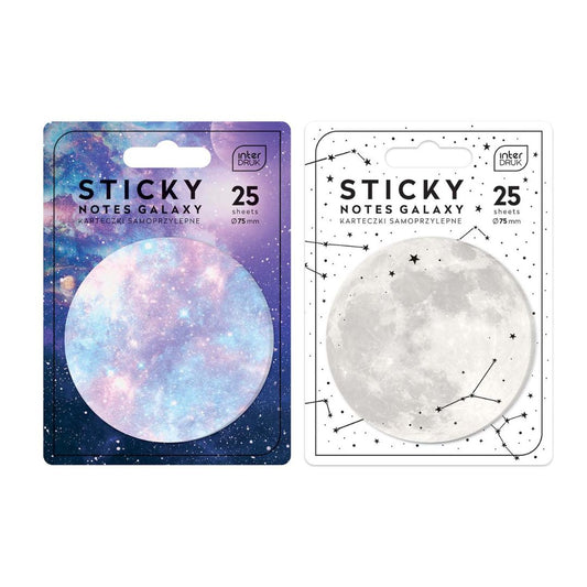 Notepads Galaxy - Blue and Full Moon