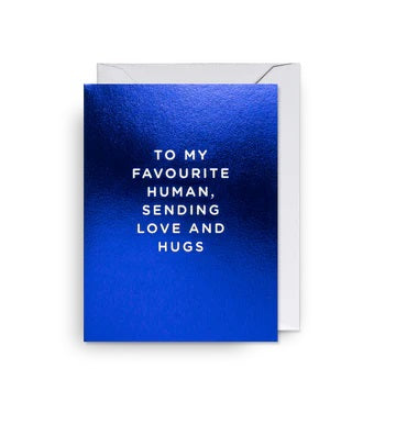 2-osainen pikkukortti Lagom - To my favourite human