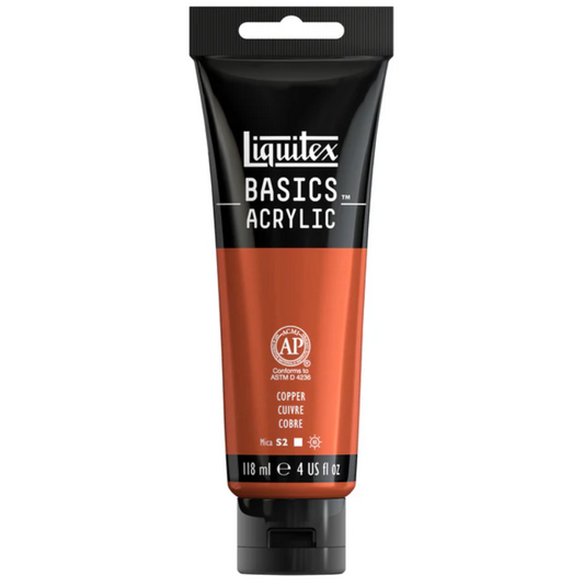 Liquitex Basics 118ml Acrylic Color - 53 Copper