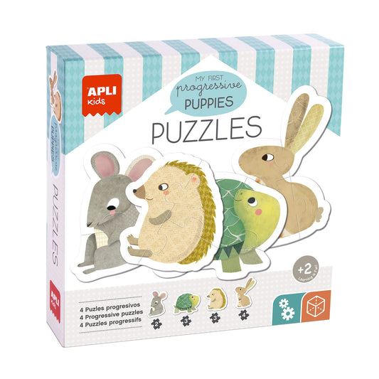 Palapeli Apli - My first puzzle Puppies