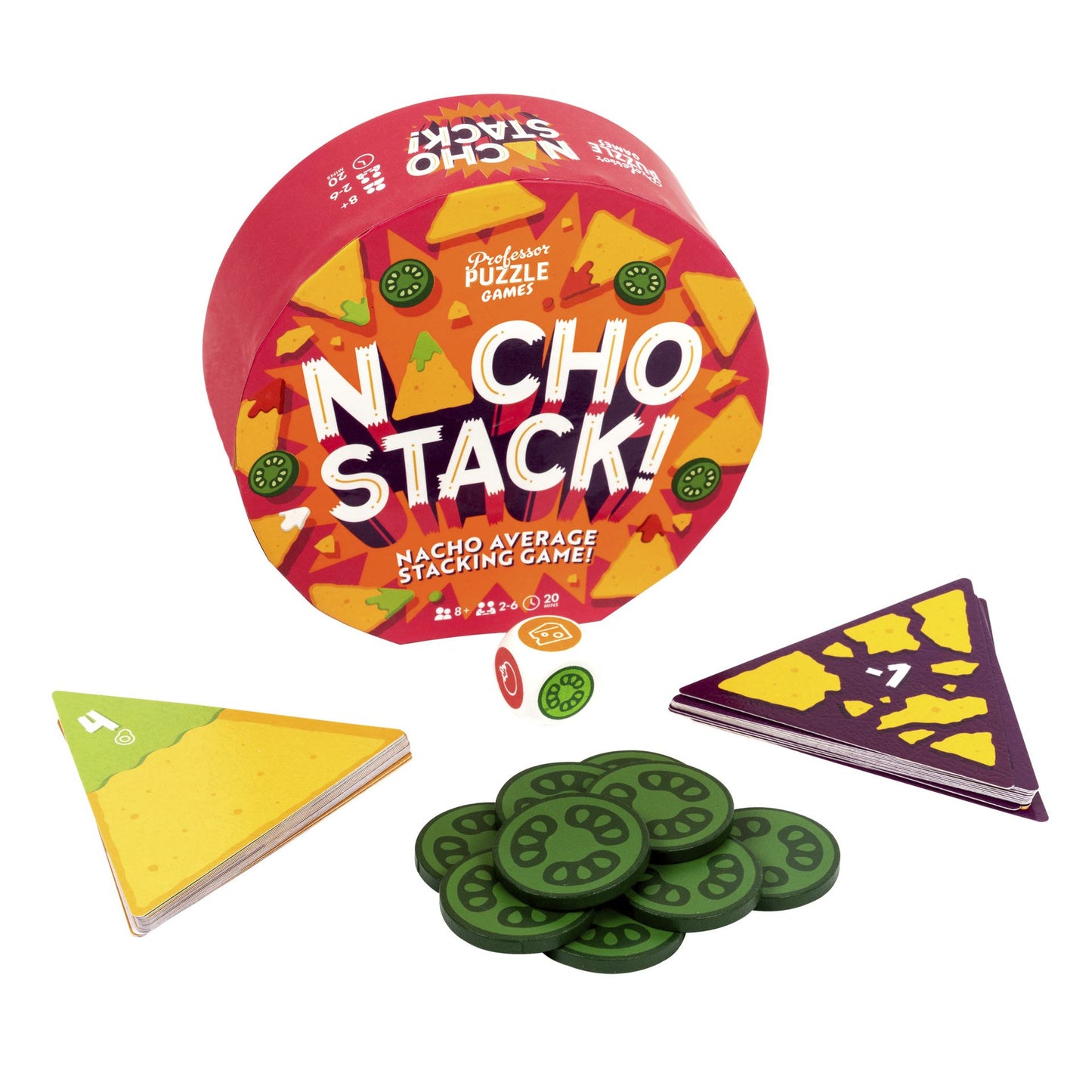 Board game Professor Puzzle - Nacho Stack!