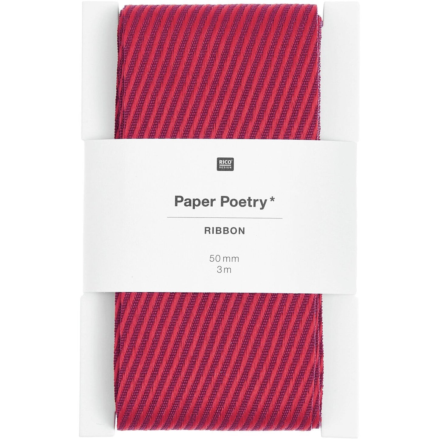 Lahjanauha Paper Poetry - Stripes Diagonal Red