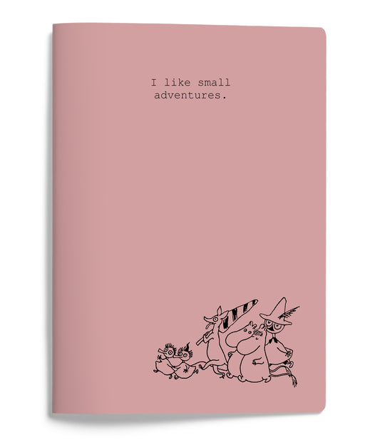 Notebook A5 Moomin - I like small adventures