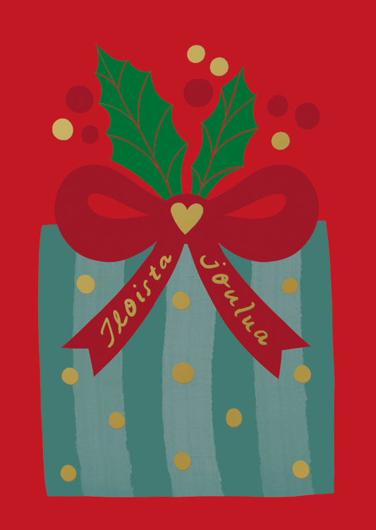 Christmas card Putinki Letters - Package, Merry Christmas!
