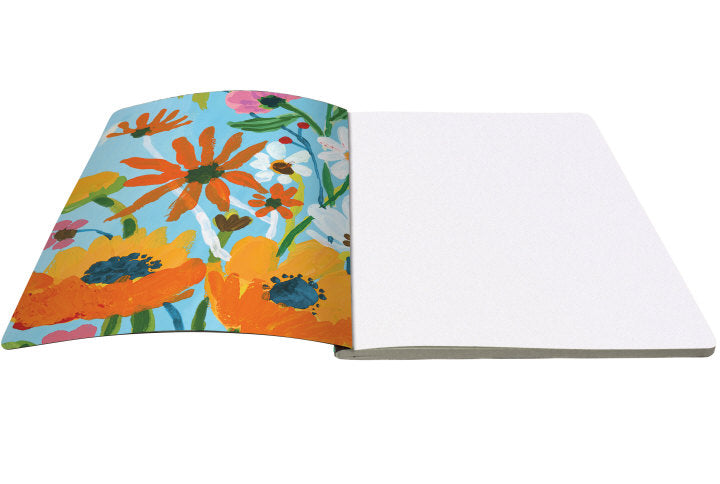 Muistikirja A4 Soft Roger La Borde - Flower Field