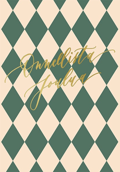 2-part Christmas card Calligraphy studio - Merry Christmas!