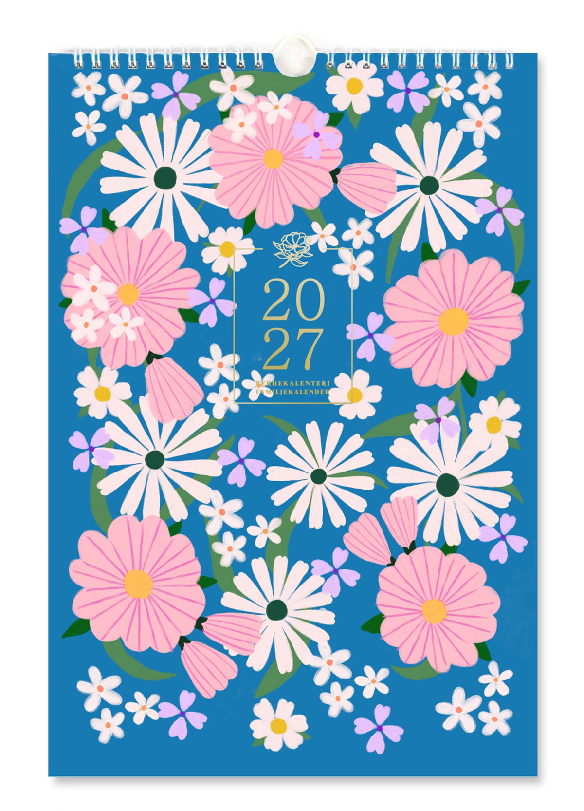 Family Calendar 23x34 cm 2027 Putinki Polka Paper
