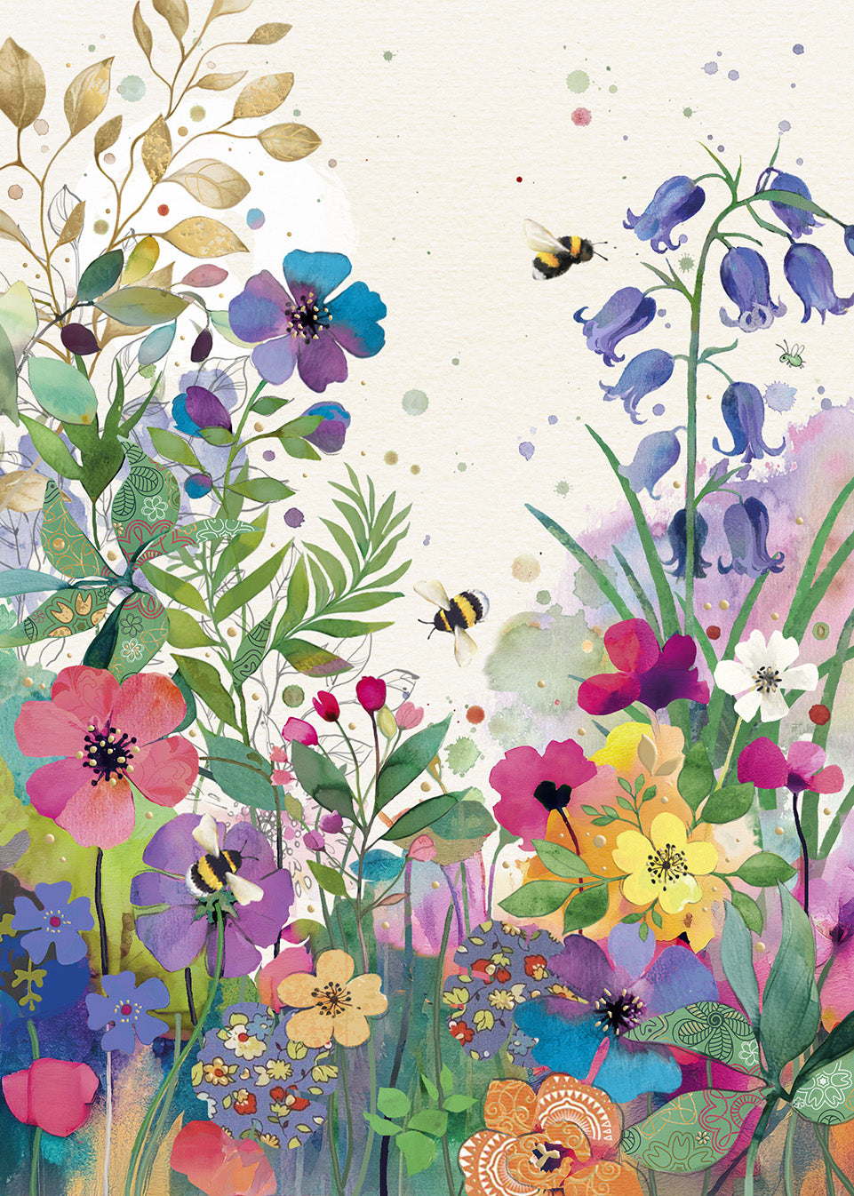 2-osainen kortti - Colourful Meadow