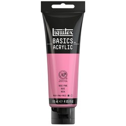 Liquitex Basics 118ml Acrylic Color - 48 Rose Pink