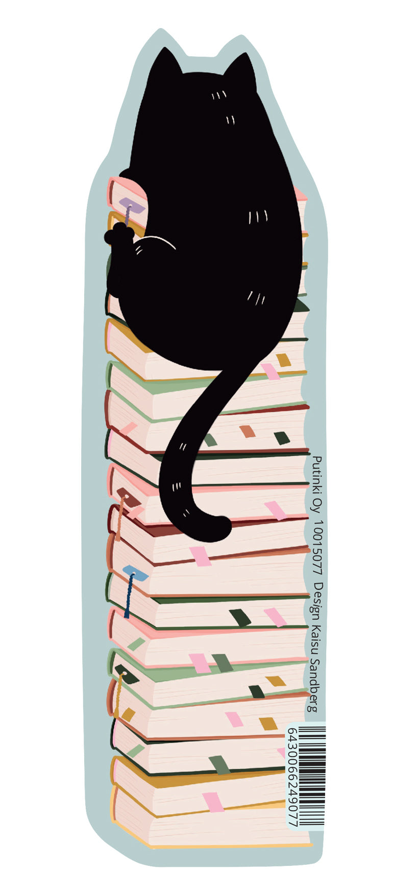 Bookmark Putinki Sandberg - Cat and Books