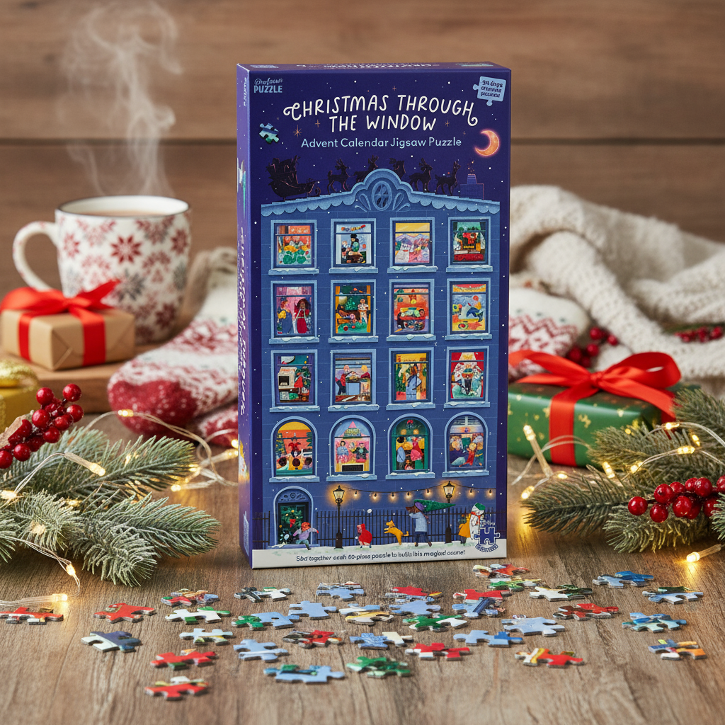 Christmas advent calendar for puzzle lovers