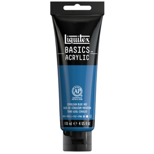 Liquitex Basics 118ml Acrylic Color - 470 Cerulean Blue