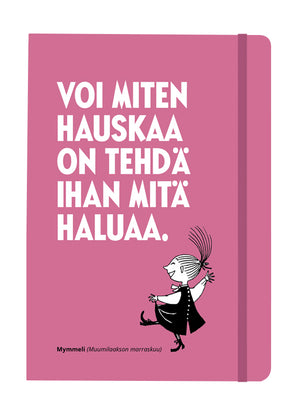 Muistikirja Muumi - Voi miten hauskaa