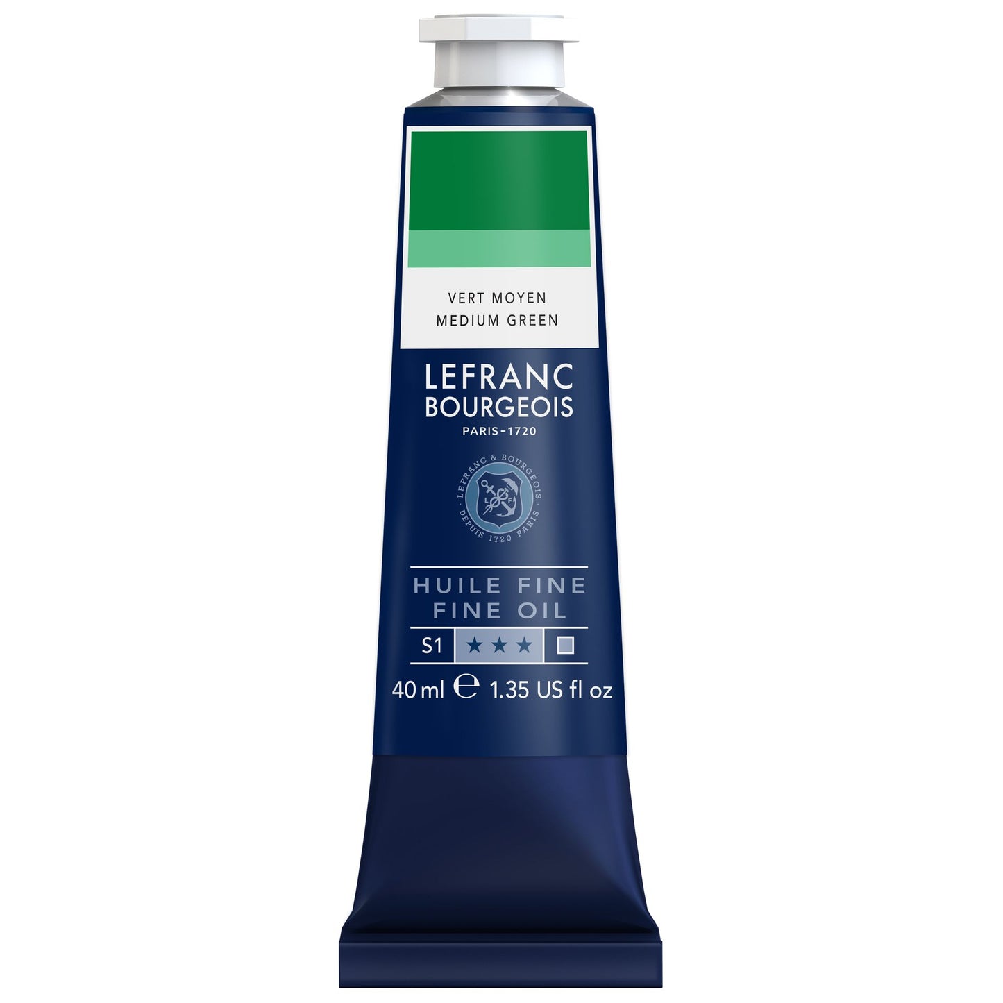 LB Fine Oil 40ml 561 Medium Green, öljyväri