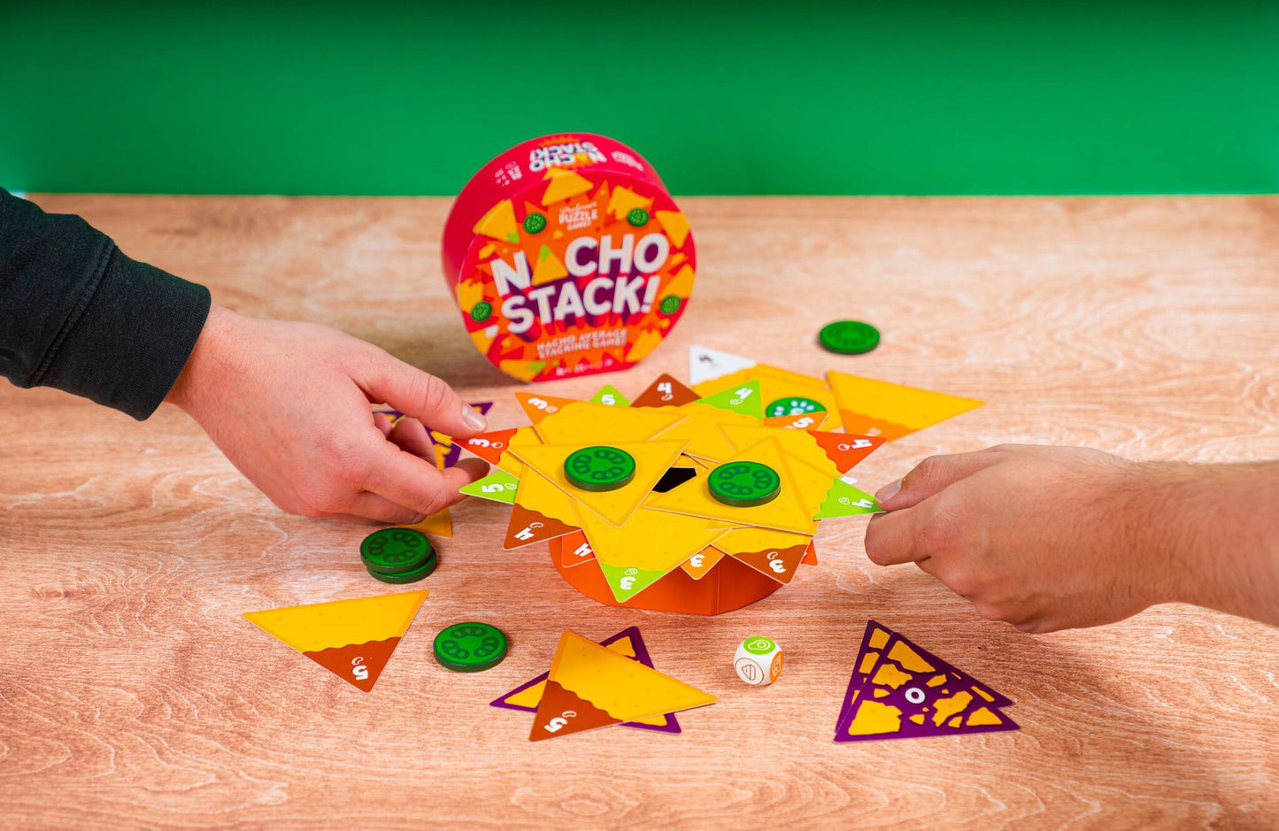 Board game Professor Puzzle - Nacho Stack!