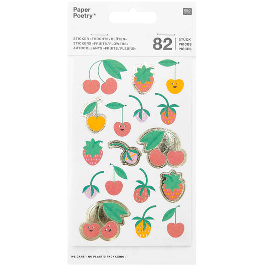 Tarrasetti Paper Poetry - Fruits and Flowers
