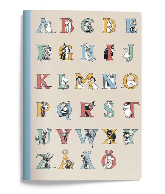 Vihko A5 Muumi - Aakkoset