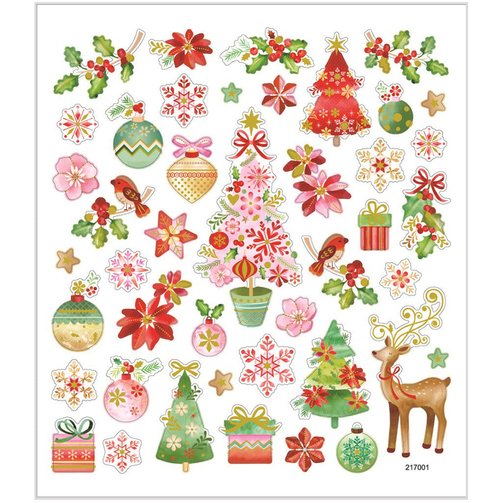 Sticker sheet - Romantic Christmas