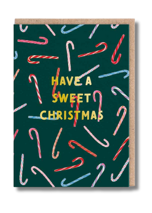 2-part Christmas card Ohh Deer - Have a Sweet Christmas