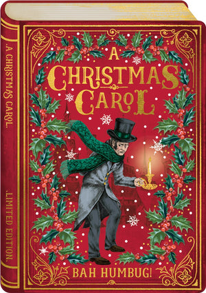 2-osainen joulukortti Storybook - Christmas Carol
