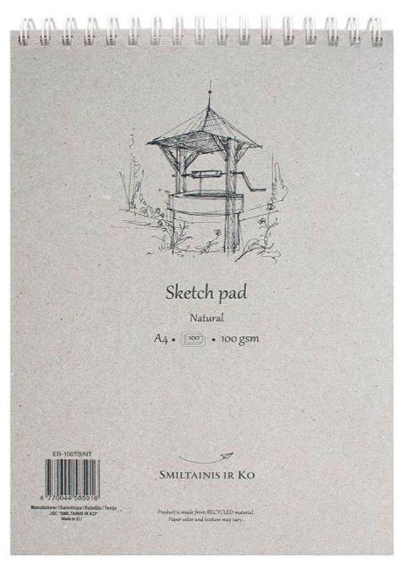 Sketch pad A4 SMLT - Natural 100g