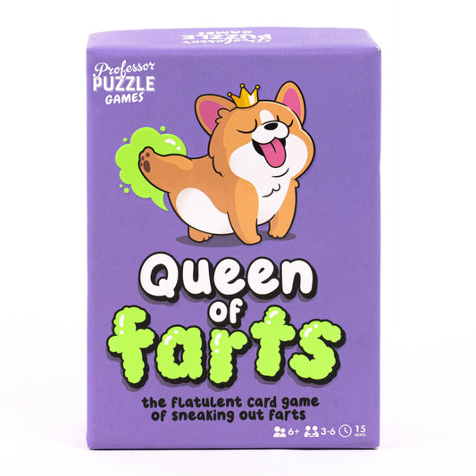 Card game Professor Puzzle - Queen of Farts