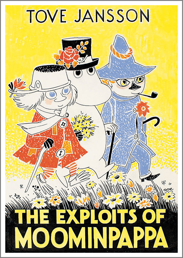 Postcard Moomin - The Exploits of Moominpappa