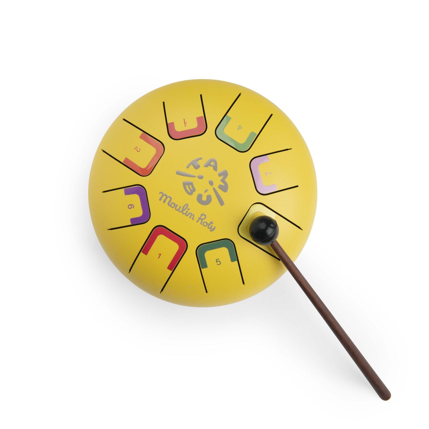 Tongue drum Moulin Roty - yellow