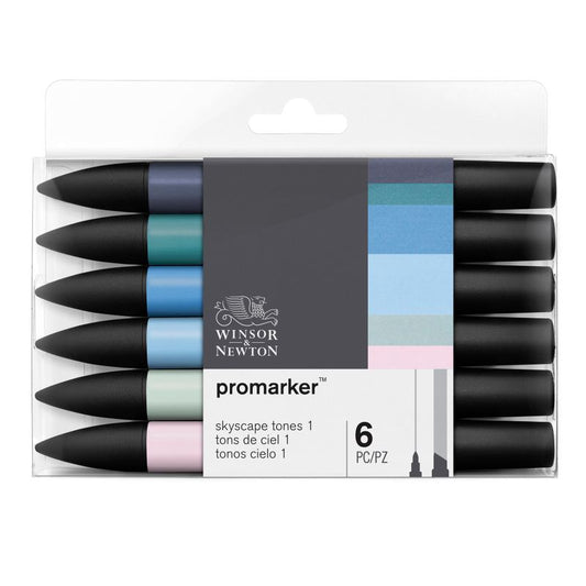 Brush marker set WN Promarker - Skyscape