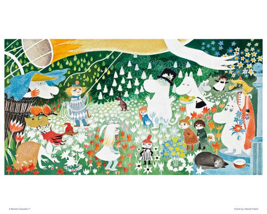 Moomin poster - Party