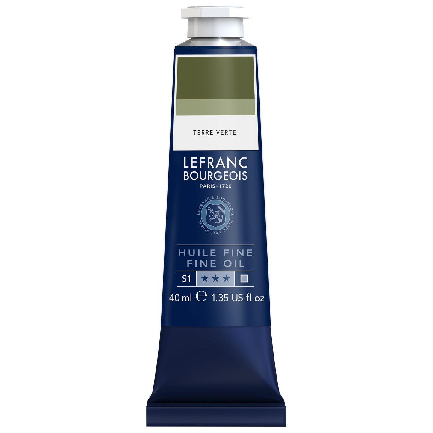 LB Fine Oil 40ml 483 Terre Verte, öljyväri